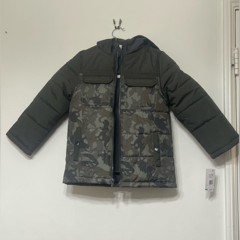Carter’s- Adventure Jacket-Toddler Boys 2 Piece Dino Systems Jacket Set